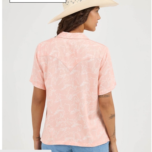 Wrangler Retro Cowgirl Camp Shirt - Picture 3 of 4